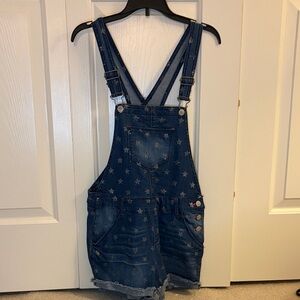 SO Blue Star-Patterned Kids One Piece